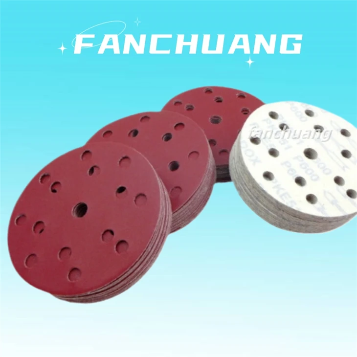15Holes Alumina Flocking Sandpaper Sheet