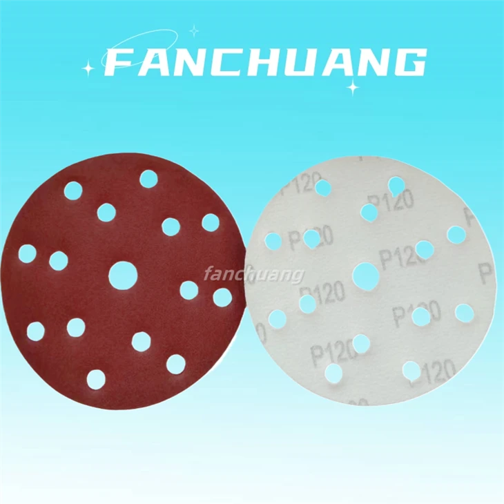 15Holes Alumina Flocking Sandpaper Sheet