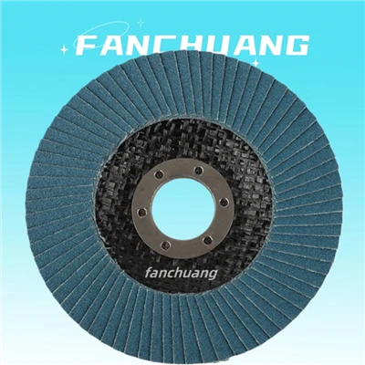 4-1/2 Nti 115mm Blue Abrasive Flap Log Zirconia Alumina Flap Disc