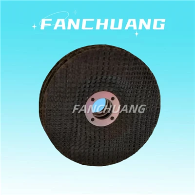Fiberglass thaub qab cov ntaub qhwv rau kev ua Abrasive Nrov Faj plaub Disc