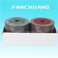 Aluminium Oxide Resin Fiber Ntau Polishing Disc Chaw Qhov