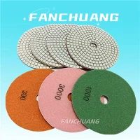 Nthuav Flexible Pob Zeb Diamond Resin Polishing Pads Rau Granite